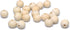3/4"Wooden Round Beads 100pcs Unfinished Natural Loose Beads Spacer Beading Supplies Jewelry Findings Charms...