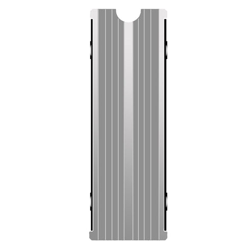 SGTKJSJS M.2 Heatsink Cooler 2280 SSD Double-Sided Heat Sink with Thermal Silicone pad for PS5/PC PCIE NVME M2 SSD (Silver)...