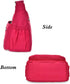 Casual Multi Pocket Nylon Messenger Bag Light Weight Canvas Crossbody Shoulder Waterproof Ladies Travel Handbag...
