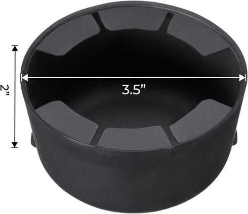 JOYTUTUS Cup Holder Insert 3" & 3.7" Compatible with Chevy Trailblazer 2002-2009, GMC Envoy 2002-2009 Replaces 89039691 88986013...