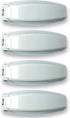 NU-SET | 4RV013 RV Baggage Door Catch | 4 Pack | RV Accessories & Door Hardware (White)...