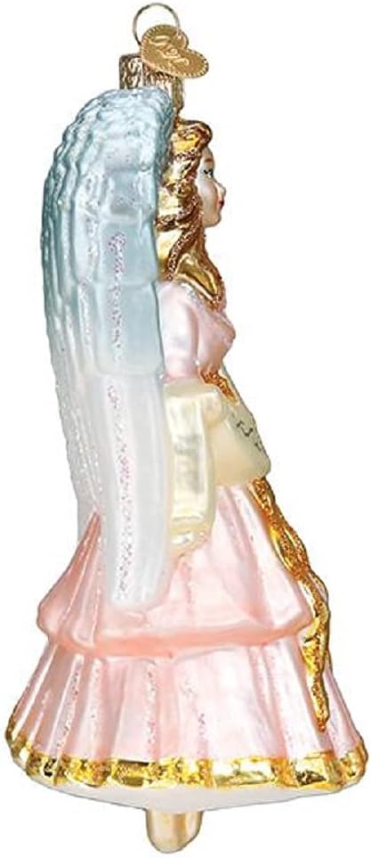 Old World Christmas Ornaments Nativity Angel Glass Blown Ornaments for Christmas Tree...