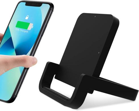 Wireless Charger, BUBEYYIE Fast 10W Charging Stand Compatible with iPhone 14 13 12 11 Pro XR XS X 8 Plus Samsung Galaxy S22 S22 S20 S10 Note 20 10...