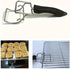 (2-PCs) Air Fryer Convection Toaster Oven Tray Extractor,Grills Extractor,Grills Clip,Scald Resistant Clip,Durable Handle Tool, Oven Tray Handle, ...