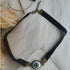 Eyeballs Choker Necklace for Halloween, Black Leather Rope Punk Eyeball Pendants Chain Necklace Enamel Evil Eye Necklace for Women Men Fashion Jew...