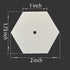 400pcs 1 Inch Paper Piecing for Quilting DIY Patchwork Sewing Crafts,Quilting Templates for Sewing Supplies Quilting Accessories Crafting Tools,He...