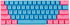 61 Keys PBT Keycap OEM Overview Set Thick Key Caps 61 Mechanical Keyboard for DIY Cherry MX Mechanical Keyboard Backlit,Only Keycap (Blue-Pink),On...