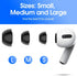 Premium Memory Foam Replacement Ear Tips for AirPods Pro & AirPods Pro 2nd Generation with Cleaning Kit, Anti-Slip Eartips and 3 in 1 Cleaner Pen ...