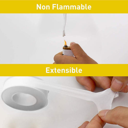 Teflon Tape,Plumbers Tape,Plumbing Tape,PTFE Tape,Thread Tape,Plumber Tape for Shower Head,Pipe Sealing,Thread Seal,White (1/2 in 4 Rolls)...