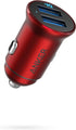 Anker Car Charger, Mini Aluminum Alloy 24W Dual USB Charger, PowerDrive 2 Alloy Car Adapter with Blue LED for iPhone 15/14/13/12/11, iPad Pro/Air ...
