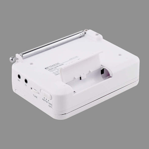 Retekess TR606 Cassette Tape Player, Cassette Player Recorder, Built-in Speaker, AUX/Microphone Jack, Support AUX Line in Record, AM FM Radio, Pow...