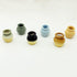 Miniature Terracotta Pots, 6 Pieces Mini Ceramic Clay Flower Pots Pottery Planter for DIY 1:12 Dollhouse Fairy Garden Flower Plants Bonsai Micro L...
