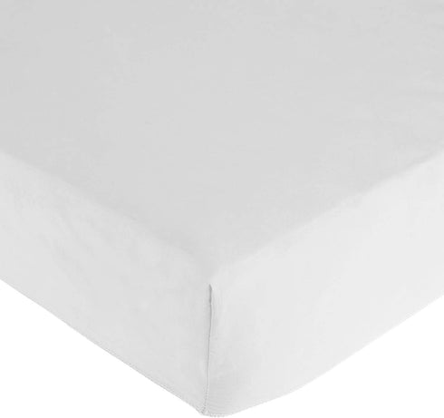 American Baby Company 100% Cotton Percale Fitted Nap Mat Sheet with Elastic Corners, 24" x 48" x 4" - Soft & Breathable Rest Mat Sheet or Nap Mat ...