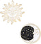 2Pcs Fashion Enamel Starry Sky Moon Brooch Pin and White Enamel Sun Brooch Pin Collar Badge Corsage Jewelry Women...
