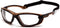 Carhartt Toccoa Safety Glasses, Black/Tan Frame, Clear H2MAX Anti-Fog Lens...