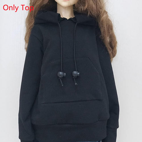 30CM / 45CM / 60CM Doll Clothes 1/3 1/4 1/6 BJD Doll Accessories BJD SD DIY Fashion Hoodie Toys Dolls Clothing (1/6,Black)...