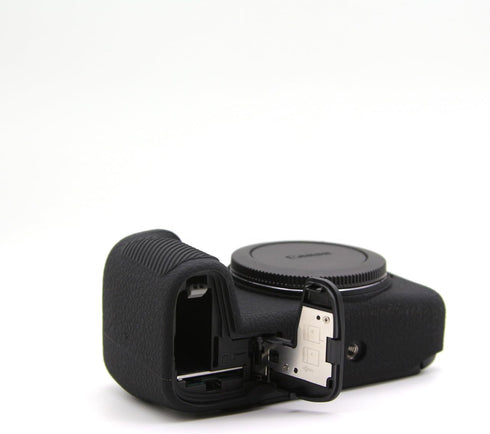 R8 Camera Case, BMAOLLONGB Fullbody Thin Lightweight Silicone Camera Skin Body Rubber Cover Case for Canon Eos R8 (Black)...