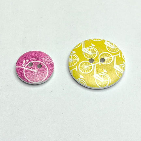 Chenkou Craft Random 30pcs 30mm(1 1/8") Sports Wood Buttons Bike Craft Sewing Button (1 1/8"(30mm), Sports)...