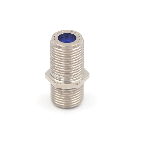 VCE 3GHz Coaxial Cable Connector, RG6 Coax Cable Extender F-Type Nickel Plated Adapter Female to Female for TV Cables, 2 Pack...
