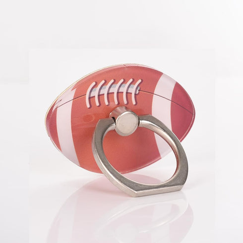 4Pack Cute Phone Ring Holder, JCSMARTEC Basketball Football Tennis Baseball Volleyball Rugby Shaped 360 Rotation Finger Ring Stand Kickstand Grip ...
