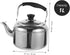 Cabilock Stainless Steel Kettle Stove Teapot Hot Water Kettle Kitchen Water Boiler Handheld Water Pot Tea Maker Pot Stovetop Tea Kettle Whistling ...