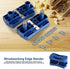 Banding Trimmer, Edgeband Cutter Tools Trimmer for Plywood Melamine Wood Double Veneer Trimmer Cabinet Wood Trimming Woodworking Tool Fit Width Ra...