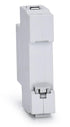 AC Miniature Circuit Breaker, 16 Amp 120V/240V 1 Pole DIN Rail Mount Circuit Breaker, Thermal Magnetic Trip, Solar AC Disconnect Switch MCB C16...