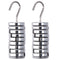 with Hanger and Case 10g Each Durable Silver Lab Slotted Mass Set High Quality Chromium-Plated Metal Slotted Weights Laboratory...