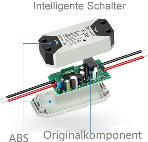 WiFi Smart Switch Universal DIY Module for Smart Home Automation Solution Compatible with Alexa 1 Pack......