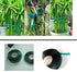 3 Rolls 150 Feet Stretch Tie Tape 0.5 Inch Garden Tie Tape Thick Plant Ribbon Garden Green Vinyl Stake for Indoor Outdoor Patio Plant Use...