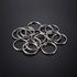 100PCS Split Key Rings Bulk for Keychain and Crafts Keychain Rings (Silver 25mm)...