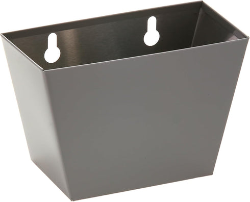 Silver Bottle Cap Catcher Wall Mounted Beer Bottle Top Bucket Stainless Steel 5"...