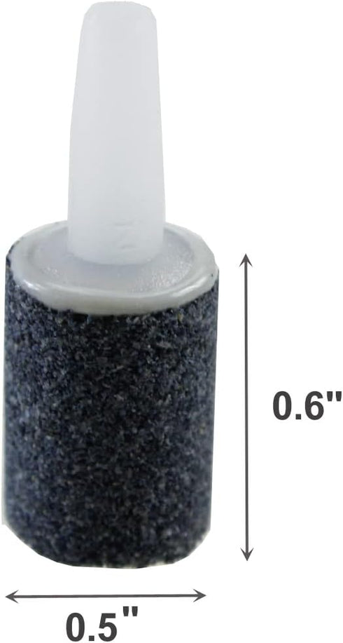 AQUANEAT Aquarium Air Stones 0.6 inch 12Pack, Bubble Stone, Fish Tank Airstones, Aerator Stone Bubble Diffuser, Air Pump Accessories for Aquariums...
