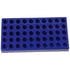 Lab Tube Stand 2PCS Polypropylene High Quality Blue 2ml Vial Rack Multi Function 50 Wells Stackable Tube Rack Laboratory Supplies...