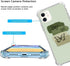Sage Green Phone Case Compatible with iPhone 11,Green Aesthetic Butterfly Trippy Cover for Men Girl Women,Unique Soft TPU Bumper Case Cover...