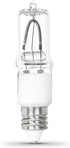 Feit Electric Q75/CL/MC 75-Watt Halogen T4 Bulb...