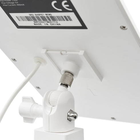 Holicfun 1/4 Inch Threaded Mount Adapter for Ring Solar Panel - 2 Pack, White...