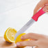 Solingen Paring Knife 6 pcs Fruit Knife Vegetable Knife Set Razor-Sharp Lightweight 3-inch Serrated Paring Knife Made in Germany (Red)...