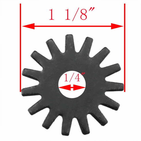 CHENJIN 10PCS Abrasive Wheel Dresser Replacement Blades Small Spade Blade Sanding Wheel Sharpener Electric Grinder Accessories Grinding Tools...