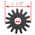 CHENJIN 10PCS Abrasive Wheel Dresser Replacement Blades Small Spade Blade Sanding Wheel Sharpener Electric Grinder Accessories Grinding Tools...