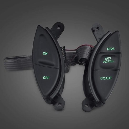 Cruise Control Switch Buttons Steering Wheel Mounted Compatible with 1998-2003 Ford Ranger Explorer F150 Mercury Mountaineer Mazda B3000 Replaceme...