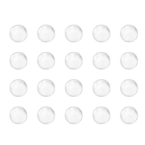 uxcell 6mm Solid Round Clear Glass Ball Boiling Stones Soda Lime Glass Beads 500pcs...