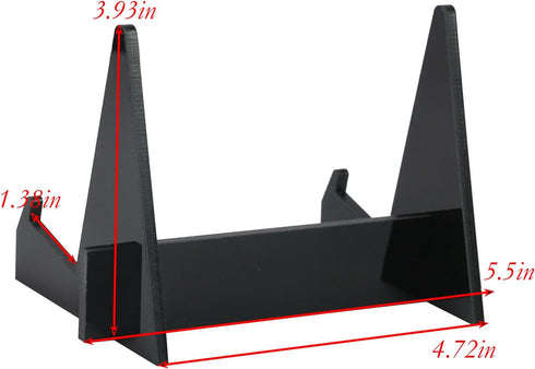 3sets Acrylic Display Stand Holder for Tablets Books Photo Frame Easel Painting Art Crafts (5-1/2in Black)...