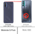 Osophter for Moto G Pure Case: with 2pcs Screen Protector Shock-Absorption Flexible TPU Rubber Protective Cell Phone Cover for Motorola G Pure(Bla...