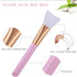 Akstore 3PCS Silicone Face Mask Brush,Mask Beauty Tool Soft Silicone Facial Mud Mask Applicator Brush Hairless Body Lotion And Body Butter Applica...