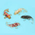Opexicos 4Pcs Decorative Crystal Gravel Drop Glue Fish Shape Small Ornaments Gift Ornaments Fish Tank Aquarium Pool...