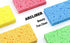 ARCLIBER Kitchen Sponge,Heavy Duty Color Cellulose Sponge,Clean Tough Messes Without Scratching (12 Pack)...