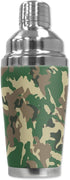 Mugzie "Camo" Cocktail Shaker with Insulated Wetsuit Cover, 16 oz, Black...
