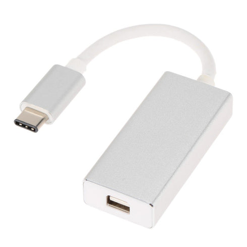 chenyang USB-C USB 3.1 Type C to Mini DisplayPort DP 1080p HDTV Adapter Cable with Gold Aluminium Case for 2015 New 12 Inch...