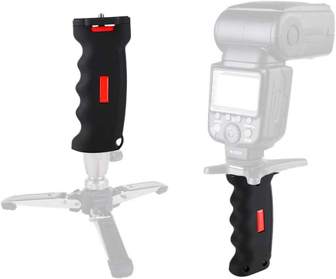 Poyinco Wide Platform Pistol Grip Camera Handle Camera Stabilizers with 1/4" Screw for SLR DSLR DC Canon Nikon Sony iPhone Xiaomi Smartphone...